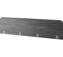 Верхний экран-перегородка Kobor ЛДСП EV-180 graphite/wood 230048