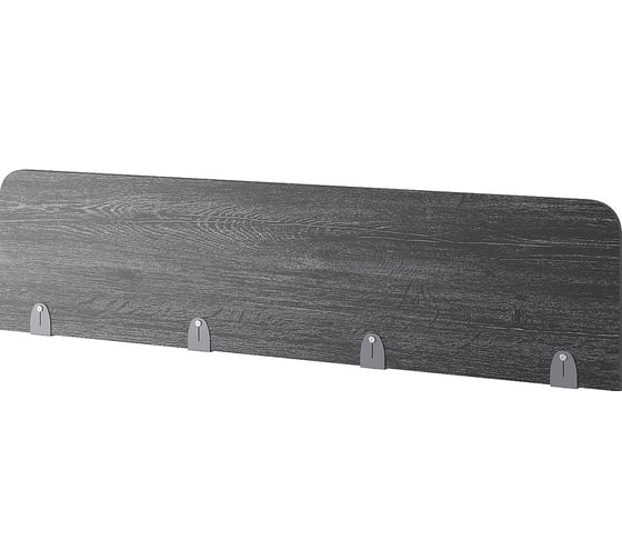 Верхний экран-перегородка Kobor ЛДСП  EV-180 graphite/wood 230048