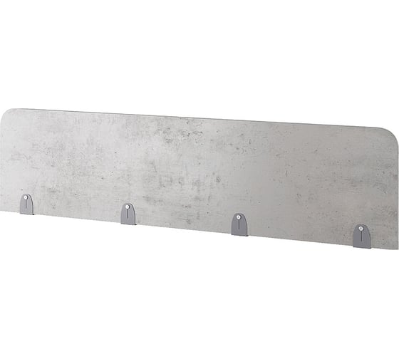 Верхний экран-перегородка Kobor ЛДСП  EV-180 graphite/chicago 230042