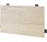 Нижний боковой подвесной экран Kobor ЛДСП EN2-60 black/natural 230307 1