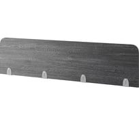 Верхний экран-перегородка Kobor ЛДСП EV-180 aluminum/wood 230078