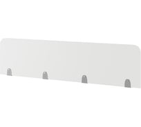 Верхний экран-перегородка Kobor ЛДСП EV-180 aluminum/premium 230066
