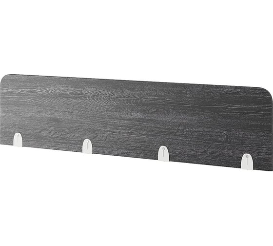 Верхний экран-перегородка Kobor ЛДСП EV-80 white/wood 230103