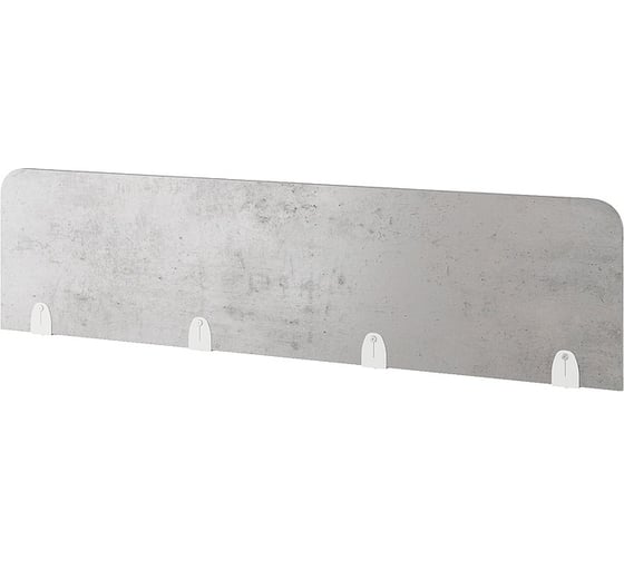 Верхний экран-перегородка Kobor ЛДСП EV-80 white/chicago 230097