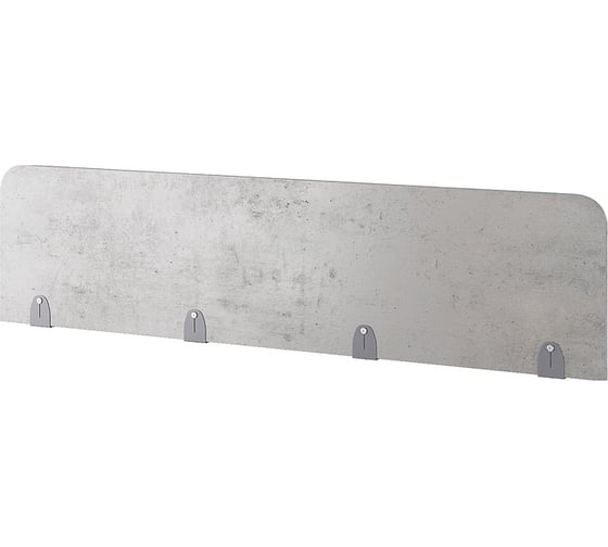 Верхний экран-перегородка Kobor ЛДСП EV-80 graphite/chicago 230037