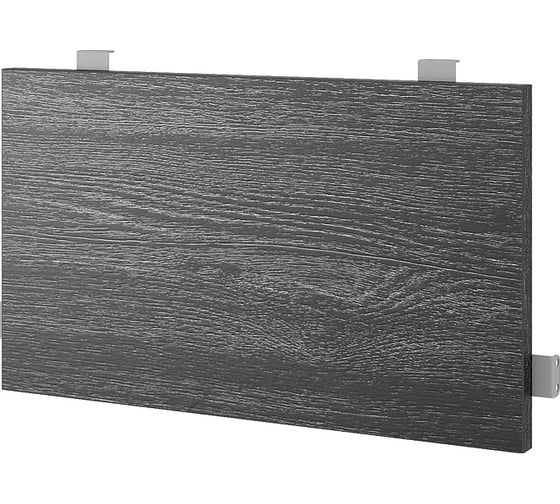 Нижний боковой подвесной экран Kobor ЛДСП EN2-120 aluminum/wood 230364
