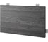 Нижний боковой подвесной экран Kobor ЛДСП EN2-160 aluminum/wood 230366 1
