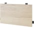 Нижний боковой подвесной экран Kobor ЛДСП EN2-160 black/natural 230312 1