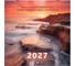 Календарь настенный перекидной 2027 г., 12 листов, 28,5х28,5 см, "Вселенная", BRAUBERG 118412 3