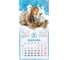 Календарь настенный перекидной 2027 г.,, 12 листов, 28,5х28,5 см, "Год козы", BRAUBERG 118415 6