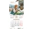 Календарь настенный перекидной 2027 г.,, 12 листов, 28,5х28,5 см, "Год козы", BRAUBERG 118415 15