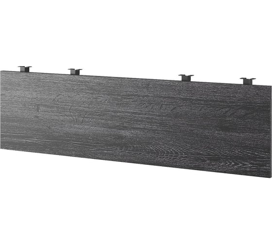 Нижний подвесной экран Kobor ЛДСП EN-100 black/wood 230158