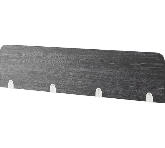 Верхний экран-перегородка Kobor ЛДСП EV-120 white/wood 230105