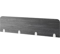 Верхний экран-перегородка Kobor ЛДСП EV-140 white/wood 230106