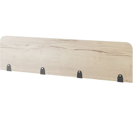 Верхний экран-перегородка Kobor ЛДСП EV-140 black/natural 230022
