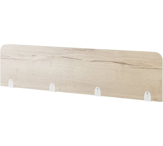 Верхний экран-перегородка Kobor ЛДСП EV-140 white/natural 230112