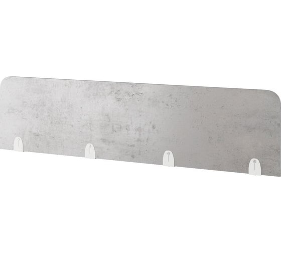 Верхний экран-перегородка Kobor ЛДСП EV-120 white/chicago 230099
