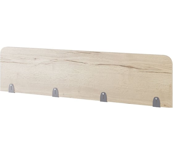 Верхний экран-перегородка Kobor ЛДСП EV-140 graphite/natural 230052