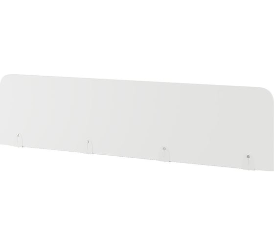 Верхний экран-перегородка Kobor ЛДСП EV-140 white/premium 230094