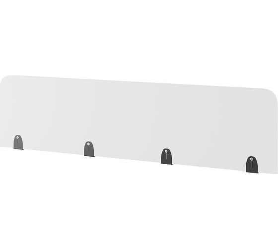 Верхний экран-перегородка Kobor ЛДСП EV-160 black/premium 230005