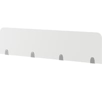Верхний экран-перегородка Kobor ЛДСП EV-160 aluminum/premium 230065