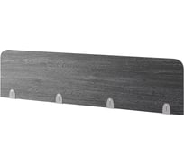 Верхний экран-перегородка Kobor ЛДСП EV-140 aluminum/wood 230076