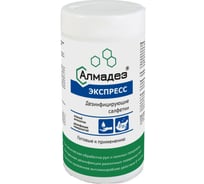 Салфетки АЛМАДЕЗ Экспресс влажные №60 140-180 мм, в банке готовые САЛ-В-11