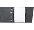 Бизнес-тетрадь на кольцах BRAUBERG SMART А5, 180x220 мм, 120 листов, обложка под кожу, клапан, разделители, серая 405250 5