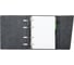 Бизнес-тетрадь на кольцах BRAUBERG SMART А5, 180x220 мм, 120 листов, обложка под кожу, клапан, разделители, серая 405250 6