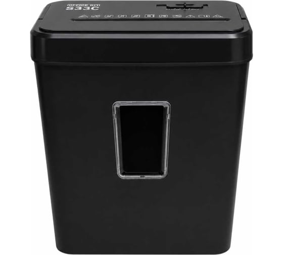 Уничтожитель документов Office Kit S33С 3.8x35 мм, уровень секретности P-4, 9 листов, корзина 18 л OK3835S033