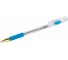Ручка шариковая с грипом BRAUBERG X-ONE, КОМПЛЕКТ 4 ШТУКИ, СИНЯЯ, узел 0,5мм, 881325 2