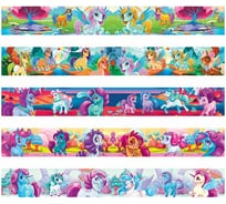 Закладка - магнит для книг ArtSpace 25х200 мм, единороги, блестки 300435