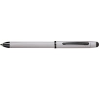 Многофункциональная ручка со стилусом Cross Tech3+Brushed Chrome AT0090-21