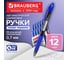 Ручка шариковая BRAUBERG автоматическая с грипом OFFICE STYLE, КОМПЛЕКТ 12 ШТ, СИНЯЯ, 0,35мм, 881309 2