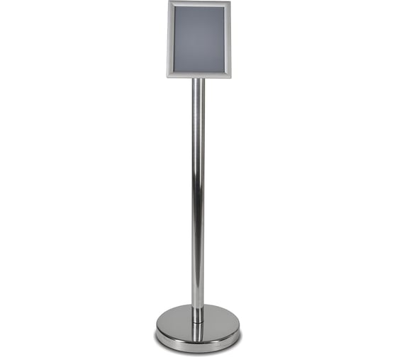Стойка с клик-рамкой A4 Rusbarrier BSKA4-32503 GREY