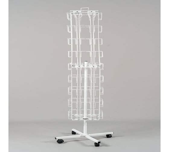 Стойка для открыток ПК МАГС белая СКЛ01-00022 1