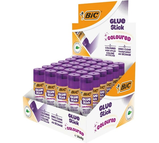 Клей-карандаш BIC Декор 8 гр 950641