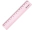 Линейка пластиковая BRAUBERG PASTEL 15 см, тонированная, ассорти 117012 6