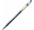 Ручка гелевая PILOT G-1, ЧЕРНАЯ, корпус прозрачный, узел 0,5мм, линия 0,25мм BL-G1-5T 140469 1