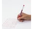 Ручка гелевая PILOT G-1 Grip, КРАСНАЯ, корпус прозрачный, 0,5мм, линия 0,25мм, BLGP-G1-5 R 141844 2