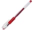 Ручка гелевая PILOT G-1 Grip, КРАСНАЯ, корпус прозрачный, 0,5мм, линия 0,25мм, BLGP-G1-5 R 141844 7