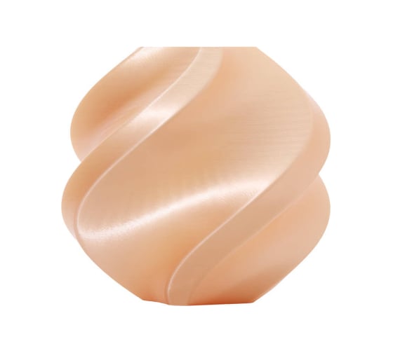Пластик для 3D принтера Bambu Lab PLA Silk+ 1.75 мм, Бежевый (шёлковый), 1 кг 160266-01