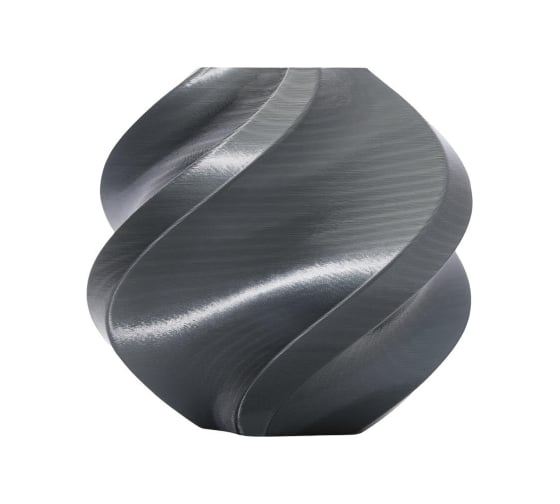 Пластик для 3D принтера Bambu Lab PLA Silk+ 1.75 мм, Серый (шёлковый), 1 кг 160266-11