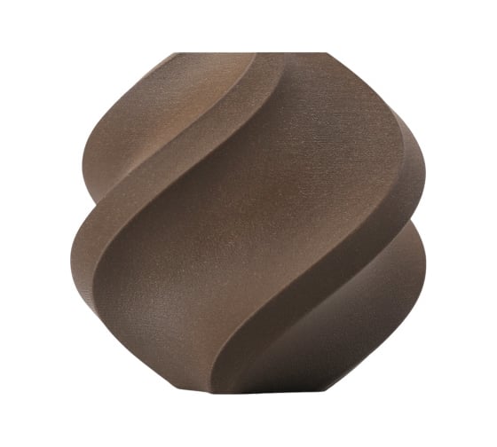 Пластик для 3D принтера Bambu Lab PLA Wood 1.75 мм, Серый тёмный, 1 кг 160283-06