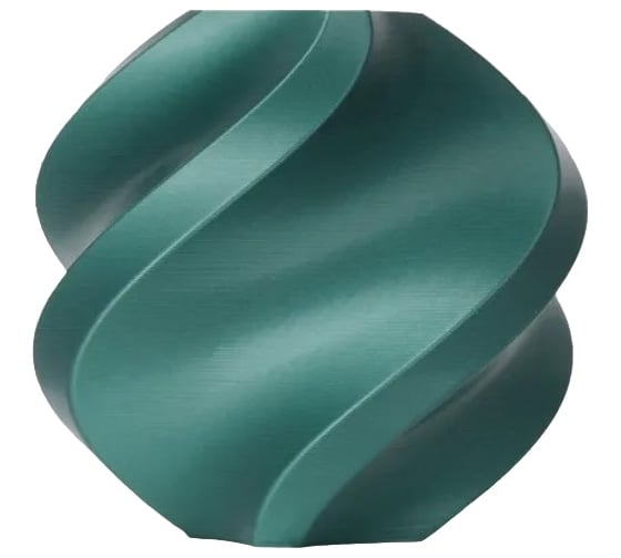 Пластик для 3D принтера Bambu Lab PLA Metal 1.75 мм, Зелёный, 1 кг 110586-04