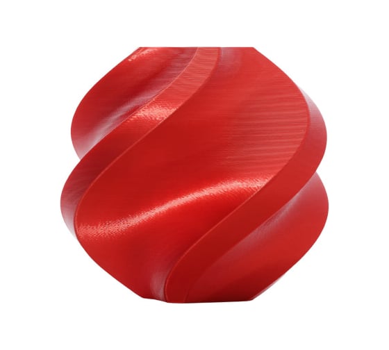 Пластик для 3D принтера Bambu Lab PLA Silk+ 1.75 мм, Красный (шёлковый), 1 кг 160266-07