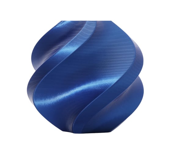 Пластик для 3D принтера Bambu Lab PLA Silk+ 1.75 мм, Синий (шёлковый), 1 кг 160266-12