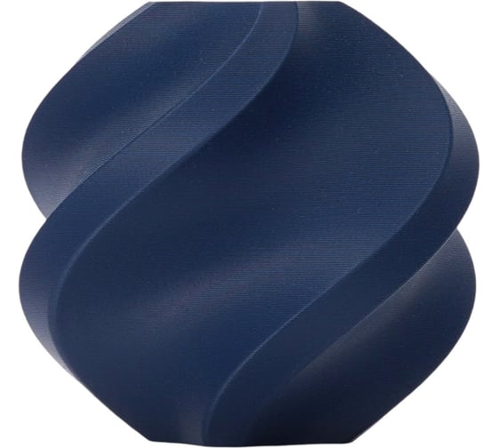 Пластик для 3D принтера Bambu Lab PLA Matte (без катушки) 1.75 мм, Синий тёмный, 1 кг 160185-20