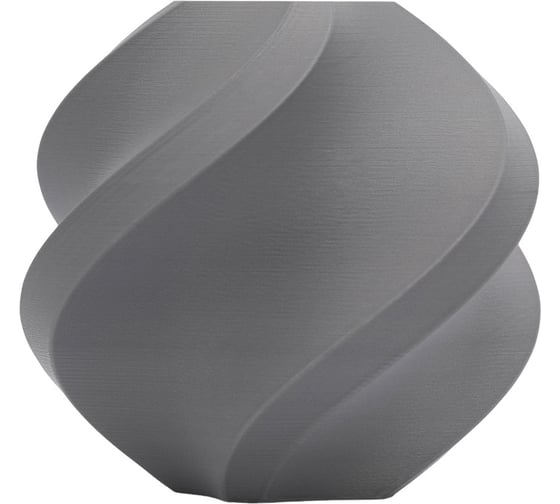 Пластик для 3D принтера Bambu Lab PLA Matte (без катушки) 1.75 мм, Серый тёмный, 1 кг 160185-18