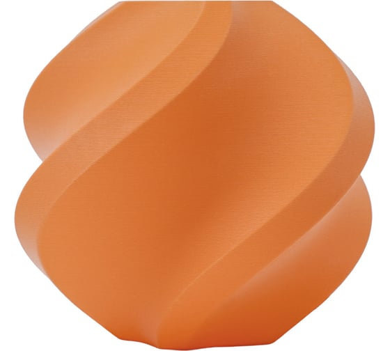 Пластик для 3D принтера Bambu Lab PLA Matte (без катушки) 1.75 мм, Оранжевый, 1 кг 160185-15
